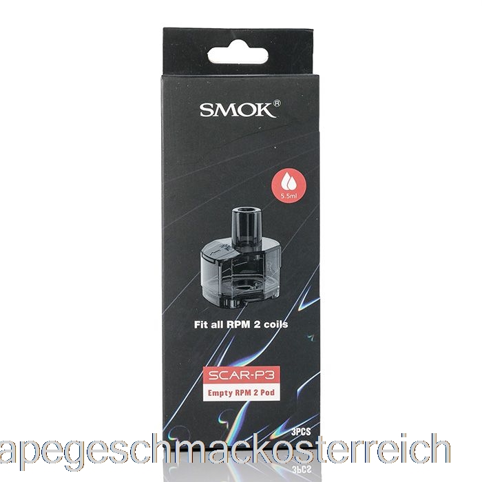 Smok Scar-P3 Ersatz-Pods, Rpm-Pods, Vape-Geschmack